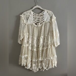 Spell & The Gypsy Collective: Dawn Lace Mini Playdress Size M